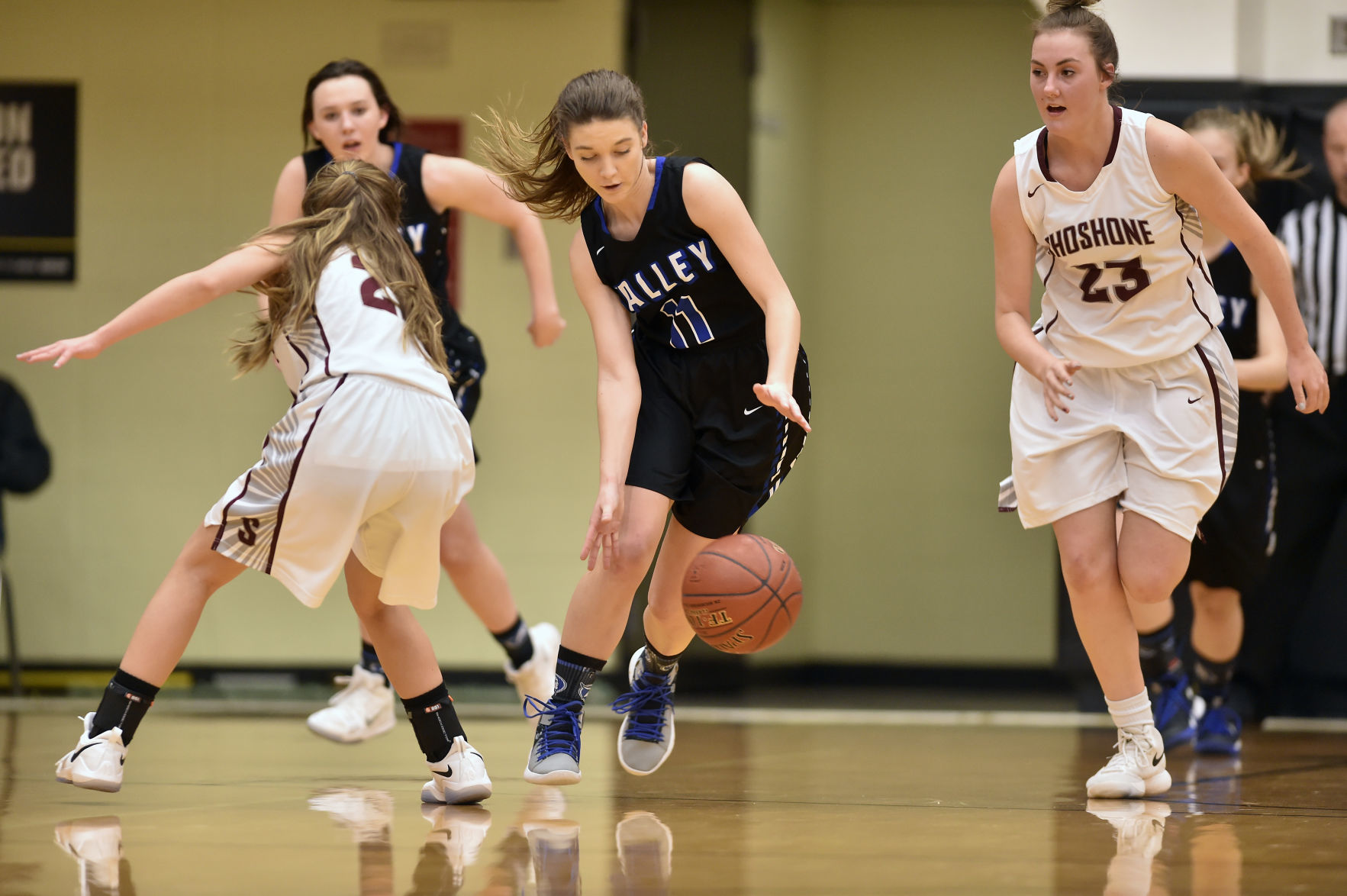 Girls Basketball - Valley Vs. Shoshone
